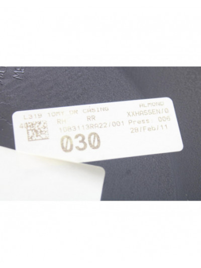 Guarnecido puerta trasera derecha LAND ROVER DISCOVERY IV 3.0 SDV6 4x4 2011