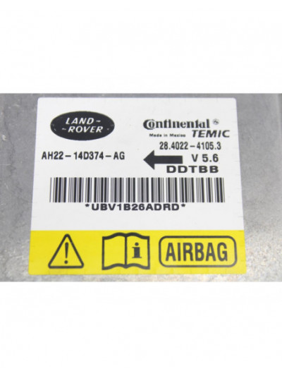Recambio de centralita airbag para land rover discovery iv (l319) 3.0 sdv6 4x4 referencia OEM IAM AH2214D374AG