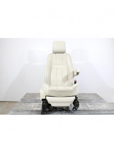 Recambio de asiento delantero derecho para land rover range rover sport v6 td s referencia OEM IAM 4050PIELBLANCO