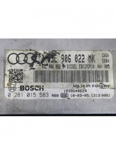 Recambio de centralita motor uce para audi a4 b8 avant (8k5) 2.0 tdi referencia OEM IAM 03L906022MK