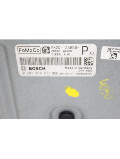 Recambio de centralita motor uce para land rover range rover sport v6 td s referencia OEM IAM 9X2Q12A650P