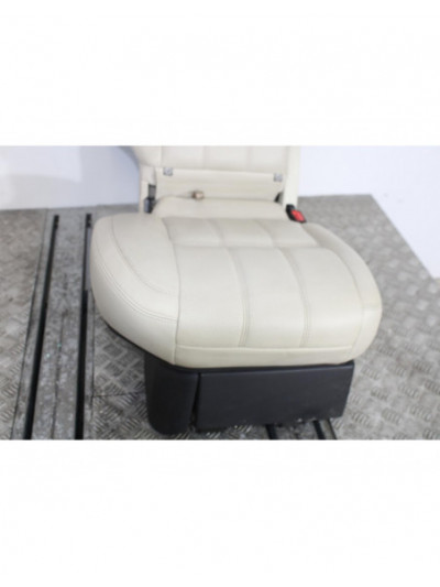 Recambio de asiento trasero derecho para land rover range rover sport v6 td s referencia OEM IAM 4050PIELBLANCO