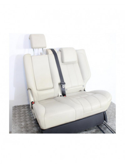 Recambio de asientos trasero izquierdo para land rover range rover sport v6 td s referencia OEM IAM 4050PIELBLANCO