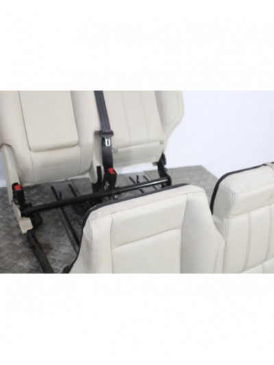 Recambio de asientos trasero izquierdo para land rover range rover sport v6 td s referencia OEM IAM 4050PIELBLANCO