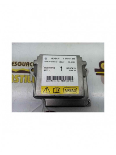 Recambio de centralita airbag para land rover range rover sport 3.0 td v6 cat referencia OEM IAM YWC000713