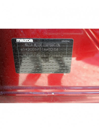 mazda 3 sedán (bk) del año 2009