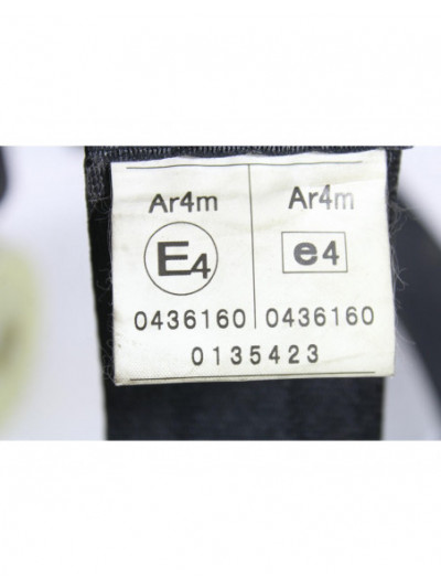 Recambio de cinturon seguridad trasero derecho para mazda 2 (dy) 1.4 cd referencia OEM IAM T86236T