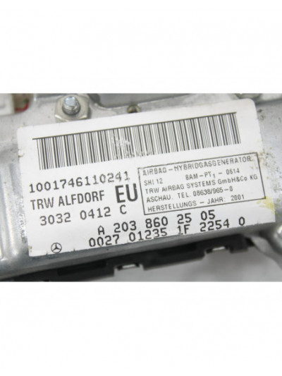 Recambio de airbag lateral delantero izquierdo para mercedes-benz clase c (w203) c 220 cdi (203.006) referencia OEM IAM