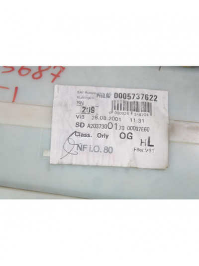 Recambio de guarnecido puerta trasera izquierda para mercedes-benz clase c (w203) c 220 cdi (203.006) referencia OEM IAM