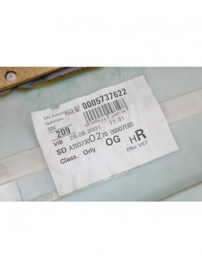 Recambio de guarnecido puerta trasera derecha para mercedes-benz clase c (w203) c 220 cdi (203.006) referencia OEM IAM