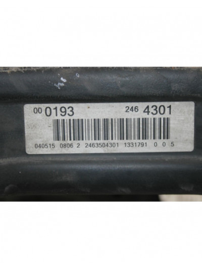 Recambio de puente trasero para mercedes-benz cla coupé (c117) cla 180 (117.342) referencia OEM IAM 2463504301