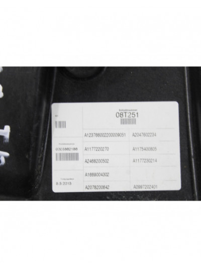 Recambio de elevalunas trasero derecho para mercedes-benz cla coupé (c117) cla 180 (117.342) referencia OEM IAM A1177220270