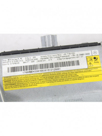 Recambio de airbag inferior rodilla para mercedes-benz cla coupé (c117) cla 180 (117.342) referencia OEM IAM A1768600402