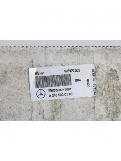 Intercooler MERCEDES-BENZ CLA Coupé CLA 180 Gasolina 122CV 90KW 2015