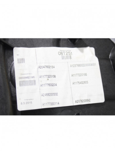 Recambio de elevalunas trasero izquierdo para mercedes-benz cla coupé (c117) cla 180 (117.342) referencia OEM IAM A1177320495