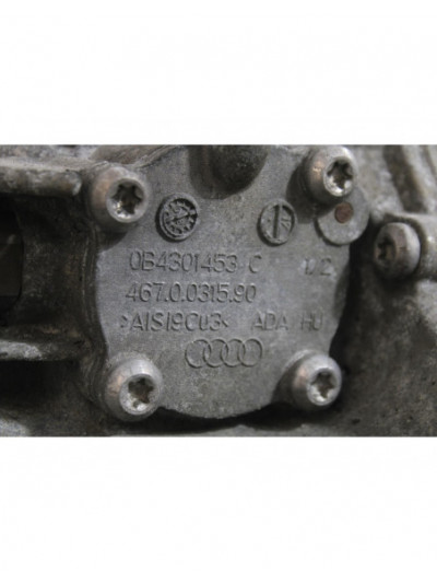 Caja cambios AUDI A4 BER. Básico Diesel 143CV 105KW 2008