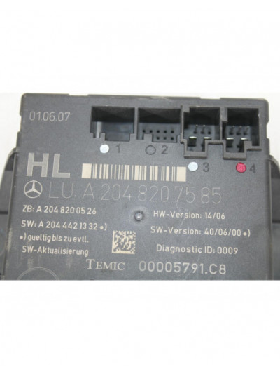 Modulo electronico MERCEDES-BENZ CLASE C C 220 CDI 2007