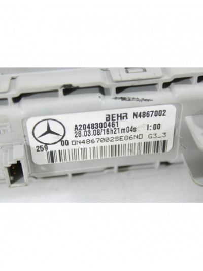 Recambio de resistencia calefaccion para mercedes-benz clase c (w204) familiar 200 t cdi (204.207) referencia OEM IAM A204830046