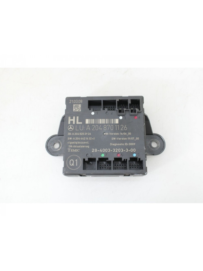 Recambio de centralita cierre para mercedes-benz clase c (w204) familiar 200 t cdi (204.207) referencia OEM IAM A2048701126