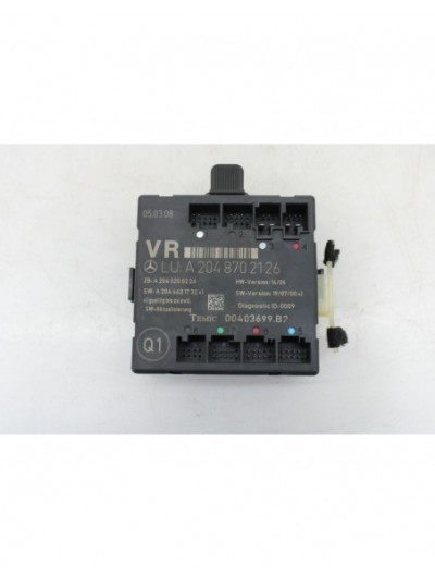 Recambio de centralita cierre para mercedes-benz clase c (w204) familiar 200 t cdi (204.207) referencia OEM IAM A2048702126