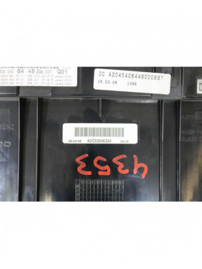 Recambio de cuadro instrumentos para mercedes-benz clase c (w204) familiar 200 t cdi (204.207) referencia OEM IAM A2C5330425