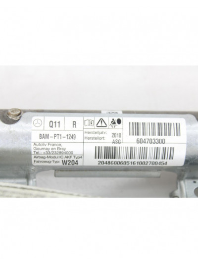 Airbag cortina delantero derecho MERCEDES-BENZ CLASE C  BERLINA C 200 CDI BlueEfficiency 2009