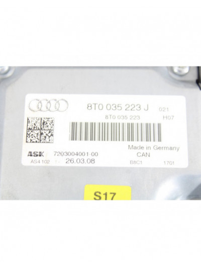 Amplificador audio AUDI A4 BER. Básico 2008