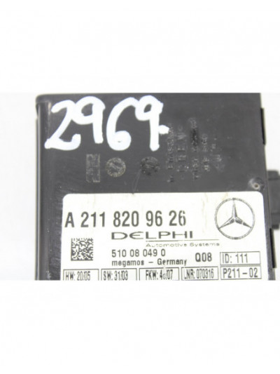 Recambio de modulo electronico para mercedes-benz clase e (w211) berlina e 280 cdi (211.020) referencia OEM IAM A2118209626