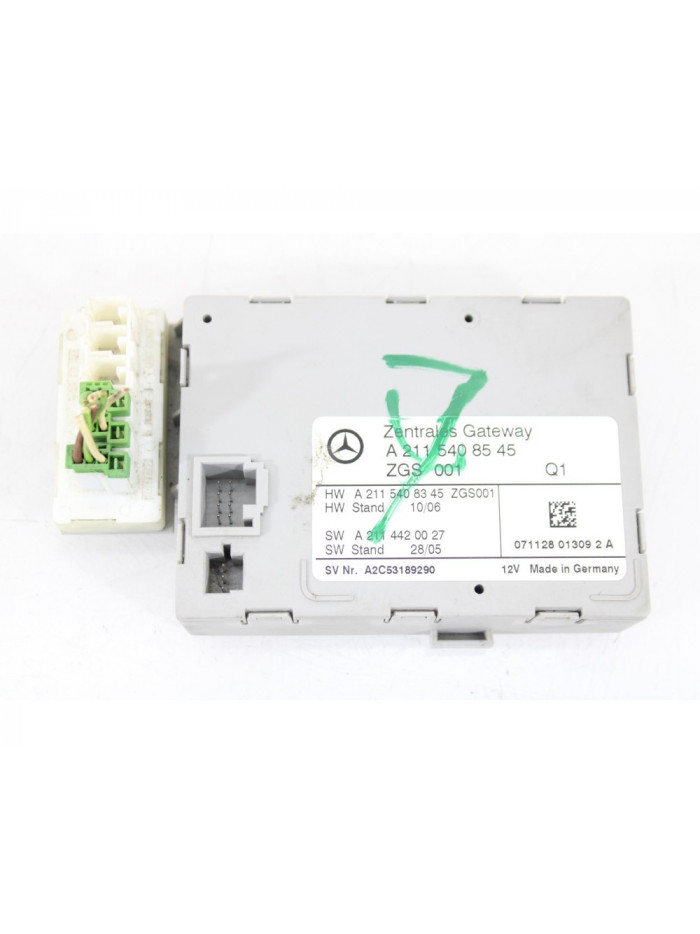 Modulo electronico MERCEDES-BENZ CLASE E  BERLINA E 280 CDI 2008