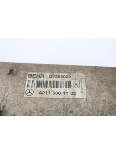 Intercooler MERCEDES-BENZ CLASE E  BERLINA E 280 CDI Diesel 190CV 140KW 2008