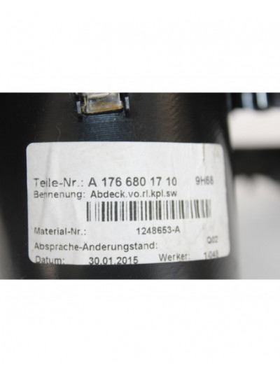 Recambio de guantera central para mercedes-benz clase cla (w117) cla 180 (117.342) referencia OEM IAM A1766801710