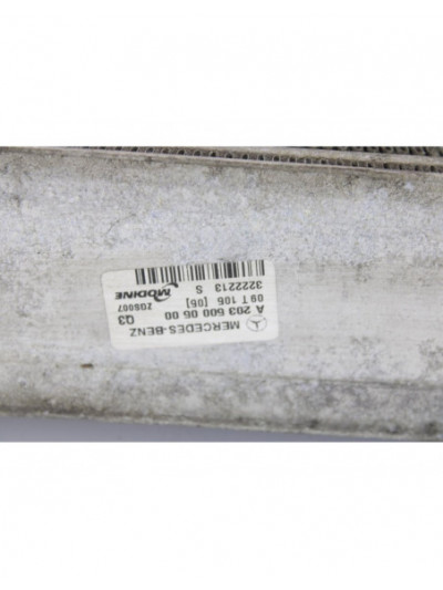 Intercooler MERCEDES-BENZ CLASE CLC  CLC 180 Compressor Gasolina 143CV 105KW 2009