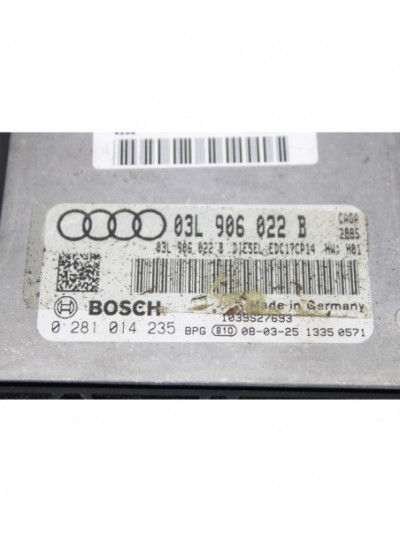 Recambio de centralita motor uce para audi a4 ber. (b8) básico referencia OEM IAM 03L906022B