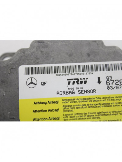 Recambio de centralita airbag para mercedes-benz clase b (w245) 200 cdi (245.208) referencia OEM IAM A1698206726