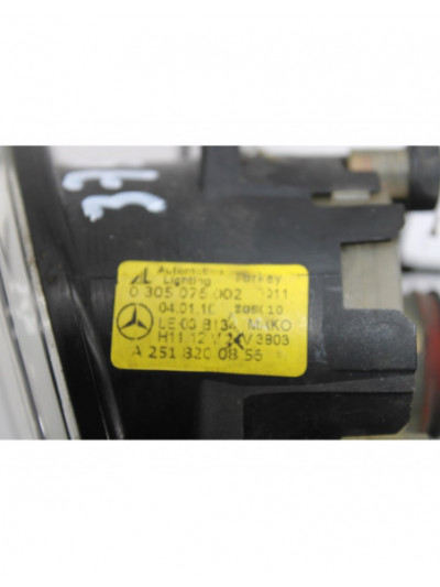 Recambio de faro antiniebla derecho para mercedes-benz clase c (w204) berlina c 200 cdi blueefficiency (204.001) referencia OEM