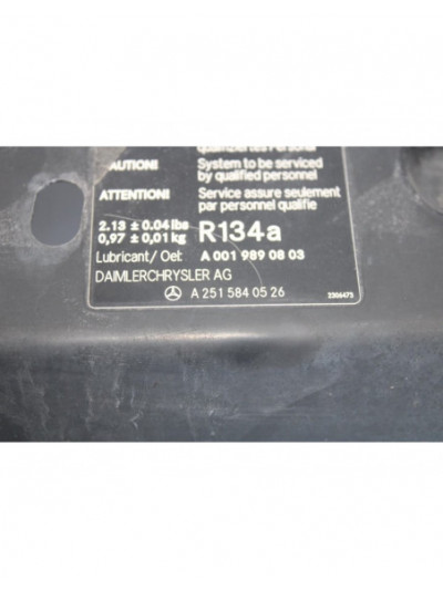 Recambio de travesaño superior para mercedes-benz clase m (w164) 420 / 450 cdi (164.128) referencia OEM IAM A2515840526