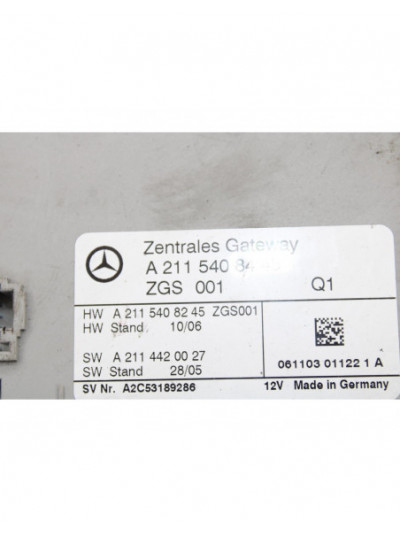 Modulo electronico MERCEDES-BENZ CLASE CLS 320 CDI 2006