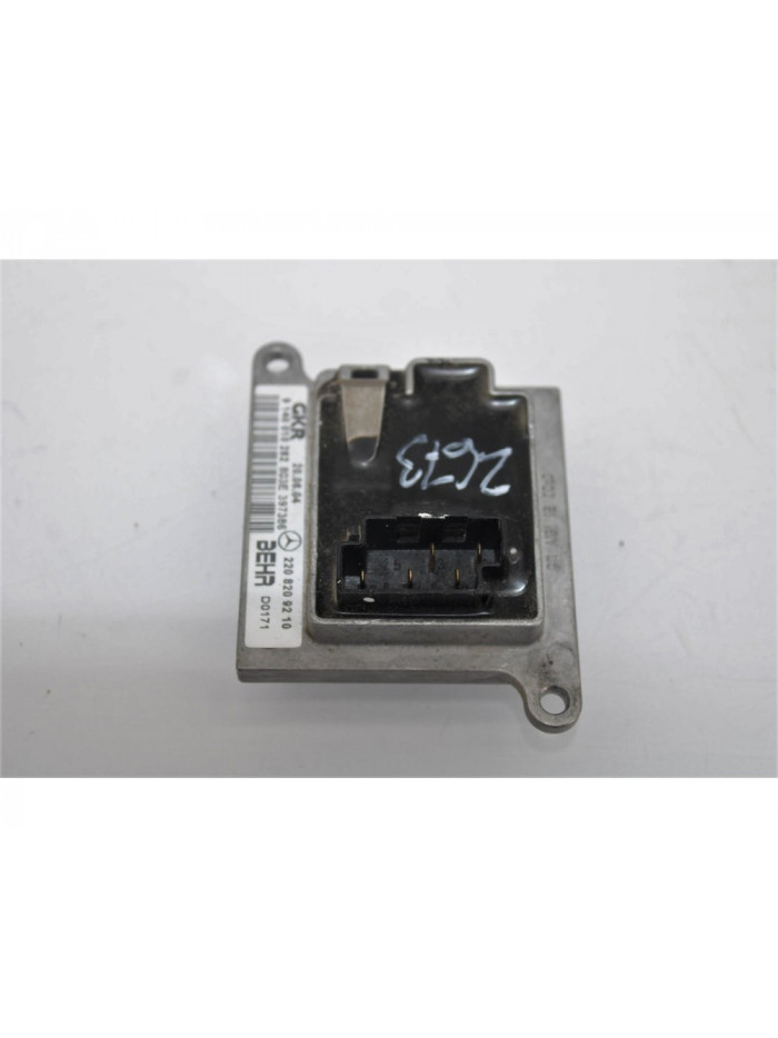 Recambio de resistencia calefaccion para mercedes-benz clase m (w163) 270 cdi final edition (163.113) referencia OEM IAM 2208209
