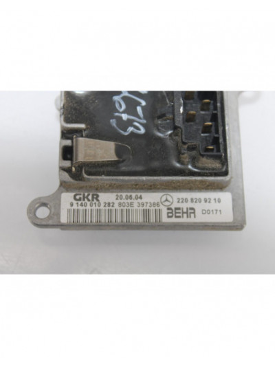 Recambio de resistencia calefaccion para mercedes-benz clase m (w163) 270 cdi final edition (163.113) referencia OEM IAM 2208209