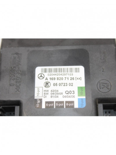 Recambio de centralita cierre para mercedes-benz clase a (w169) a 180 cdi a-edition referencia OEM IAM A1698207126IZQ.