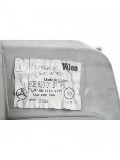 Recambio de faro derecho para mercedes-benz vito (w638) caja cerrada 110 cdi  (638.094) referencia OEM IAM 6388200161