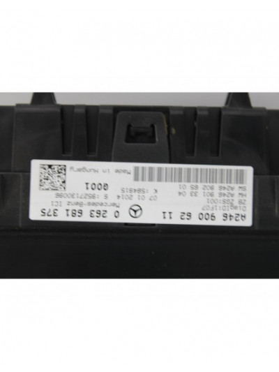 Recambio de cuadro instrumentos para mercedes-benz clase b (w246) b 180 cdi (246.212) referencia OEM IAM A2469006211