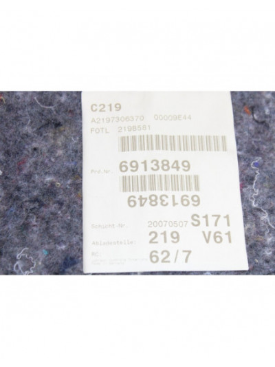 Recambio de guarnecido puerta trasera izquierda para mercedes-benz clase cls (w219) 320 cdi (219.322) referencia OEM IAM A219730