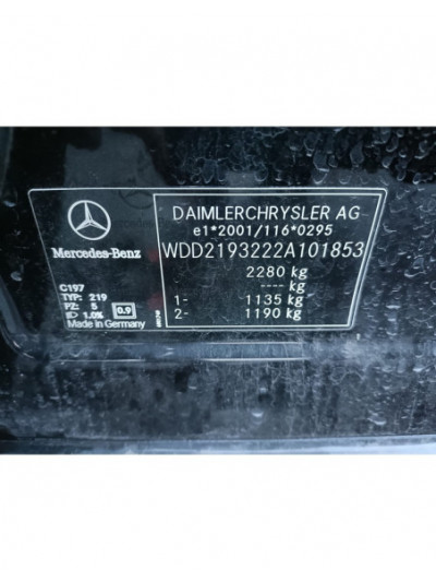 mercedes-benz clase cls (w219) del año 2006