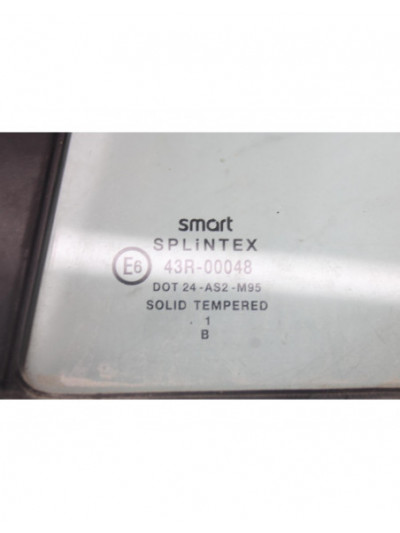 Recambio de luna custodia delantera izquierda para micro compact car smart referencia OEM IAM 0000557