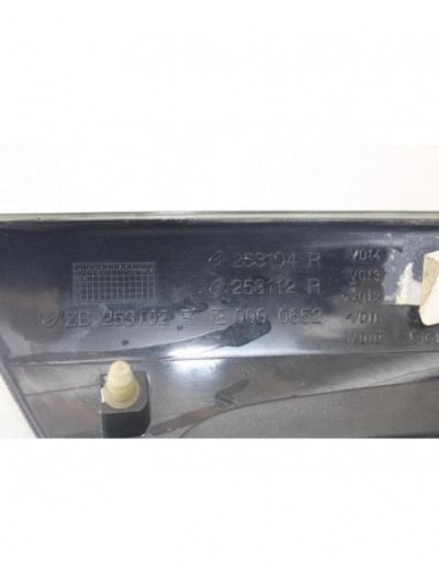 Recambio de luna custodia trasera derecha para micro compact car smart referencia OEM IAM 0000652V011