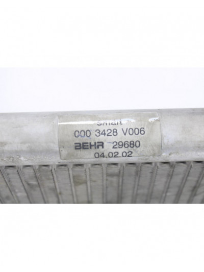 Radiador de agua MICRO COMPACT CAR SMART Gasolina 108CV 2003