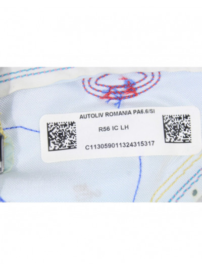 Recambio de airbag lateral izquierdo para mini r56 one d referencia OEM IAM 732044702