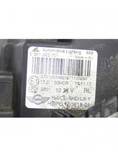 Faro izquierdo MINI R56 One D 2013