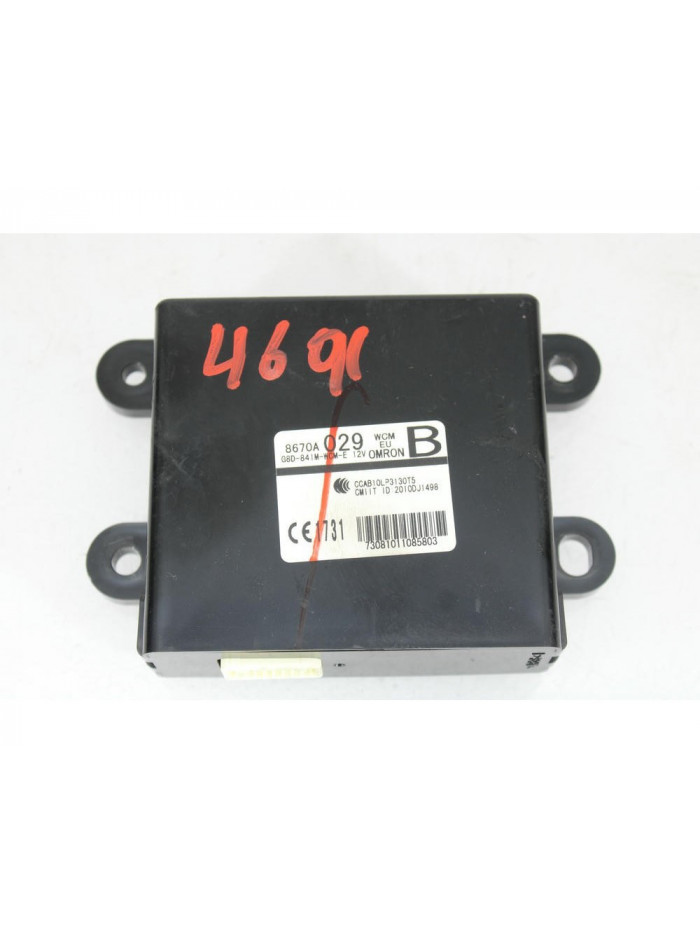 Recambio de centralita inmovilizador para mitsubishi asx (ga_w_) 1.8 di-d (ga6w) referencia OEM IAM 8670A029